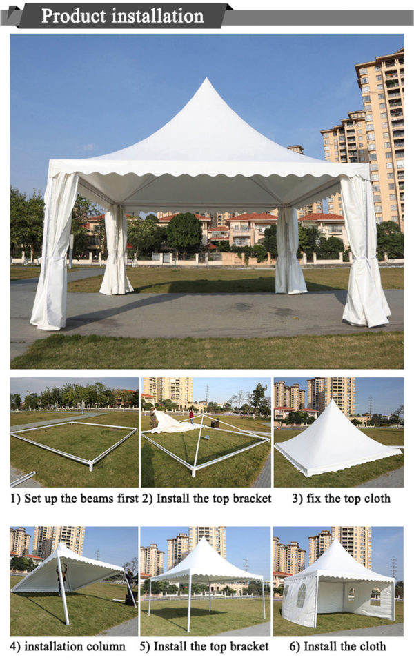 Aluminum Pagoda Tent Liansheng Aluminum Industry