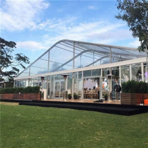 Clear Top Free Span tent