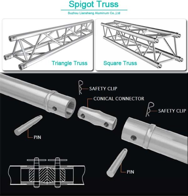 Concert Small Stage Lighting Truss | Liansheng Aluminum Industry